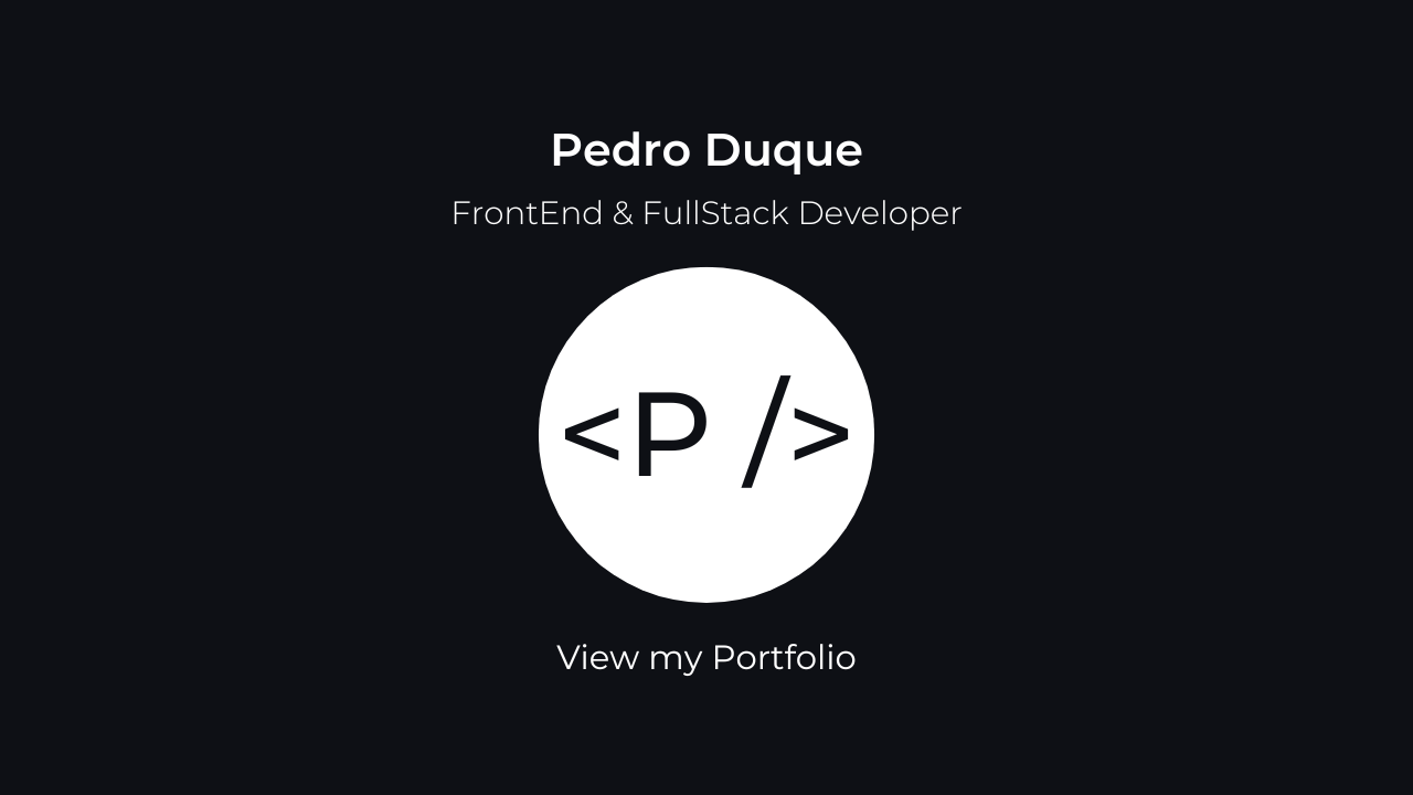 Pedro Duque | Portfolio
